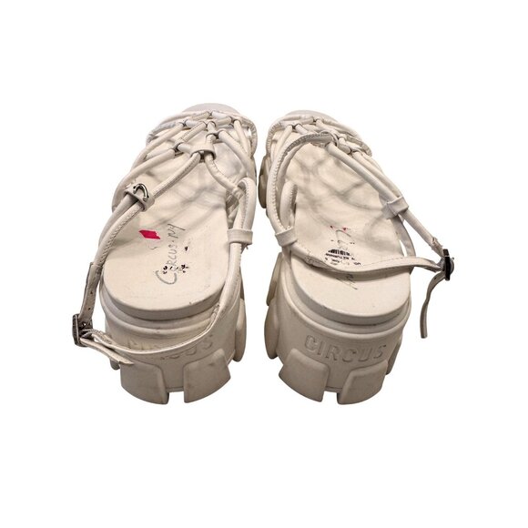 Circus By Sam Edelman Greyson Size 9M EU 40 White Platform Sandal NWOB - Picture 5 of 8